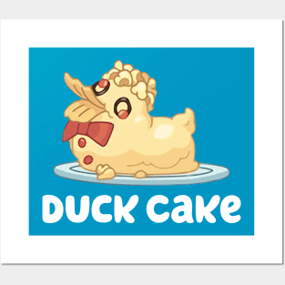 Bluey Duck Cake Posters and Art